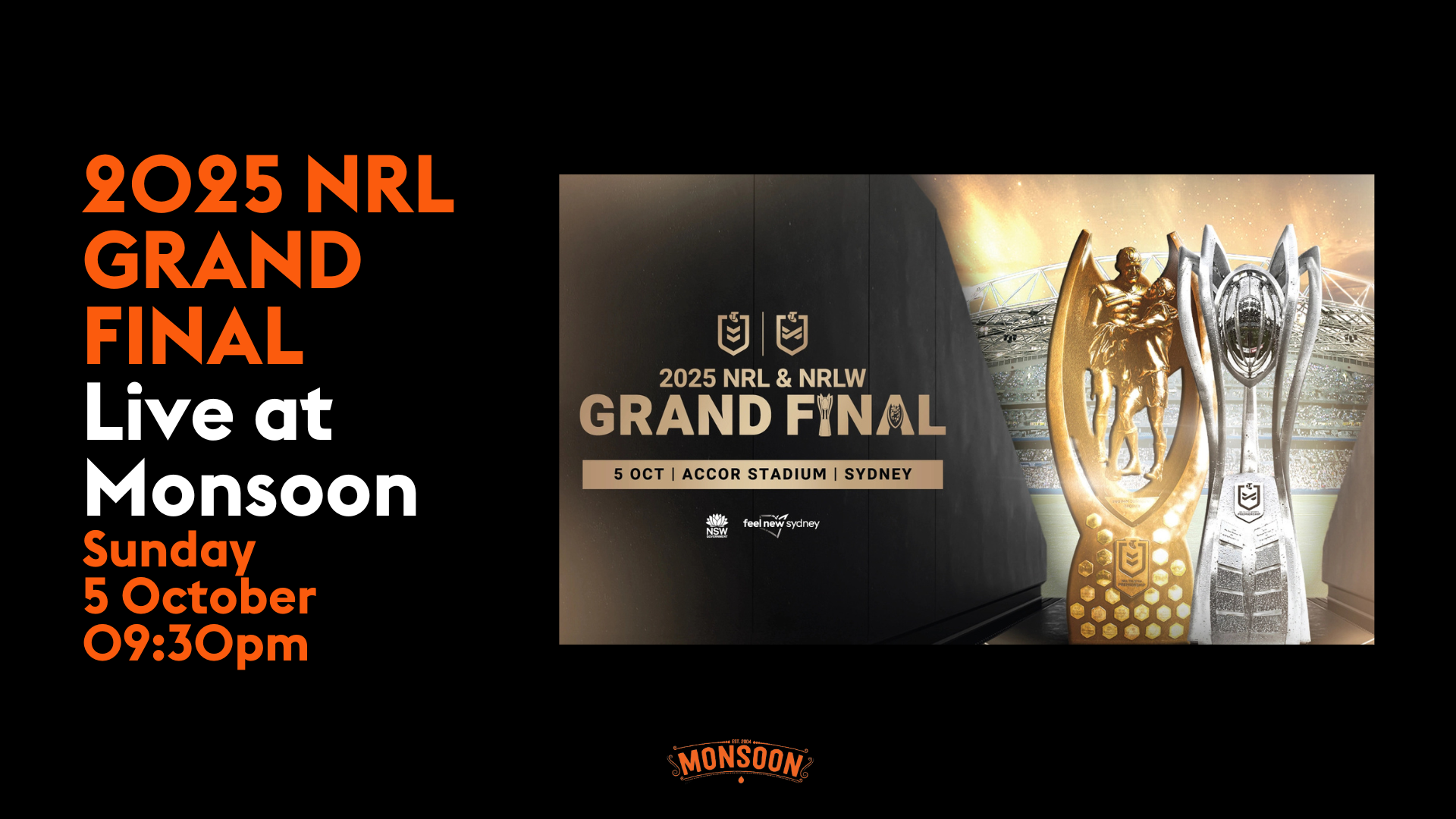 NRL Grand Final Live in Franz Josef